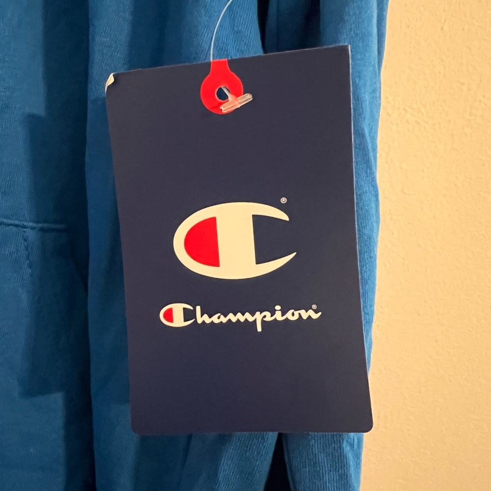 BNWT Boys Champion® Signature Long Sleeve Hooded Tee. Size L. - Picture 3 of 7